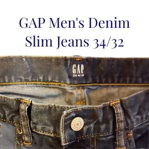 Gap Denim Slim Men's Jeans 34/32 Great Condition